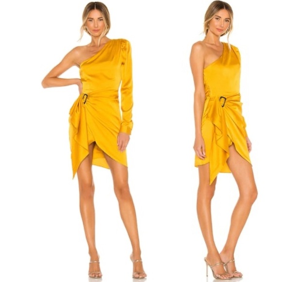 Lovers + Friends Ana Dress in Yellow - Picture 1 of 7